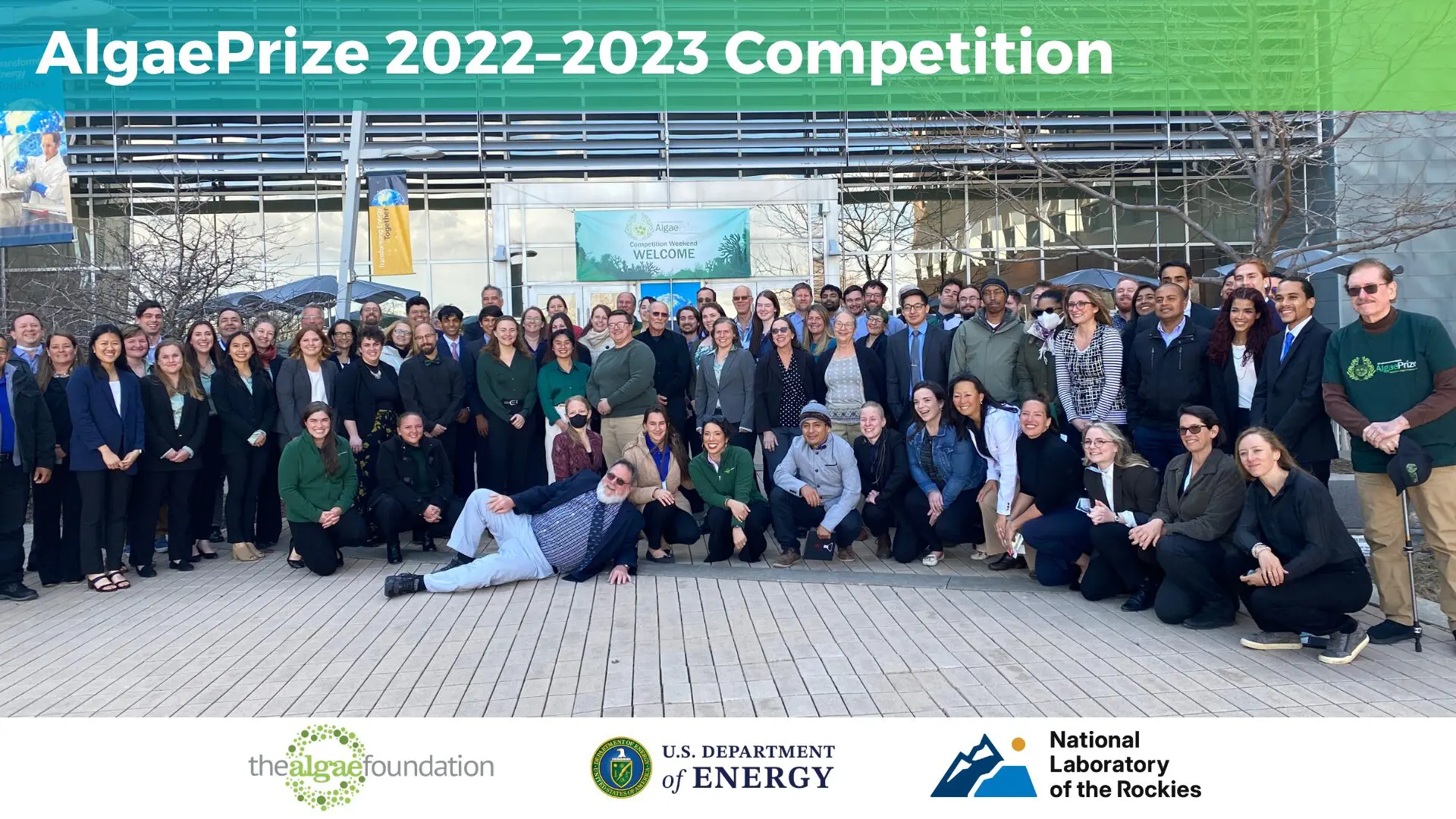 Group photo of diverse participants at the DOE Science Bowl 2022-2023 competition.